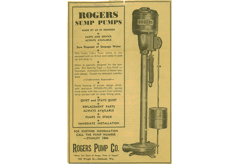Rogers Sump Pump